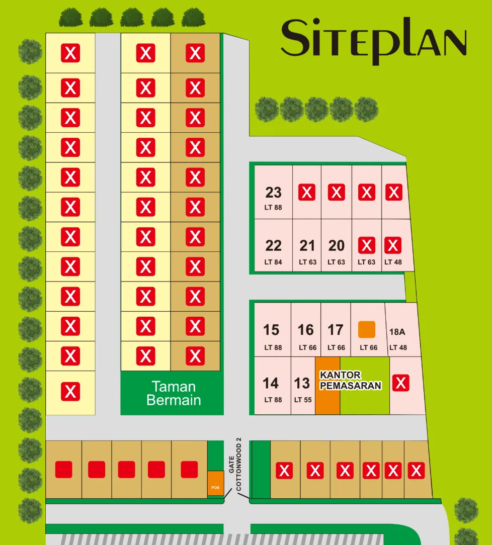 Siteplan Cotton Premiere