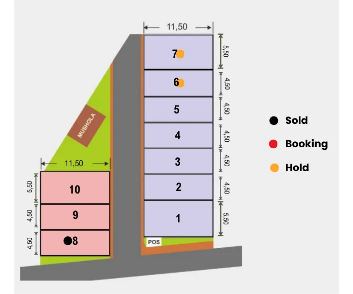 Siteplan Sakeena Premiere