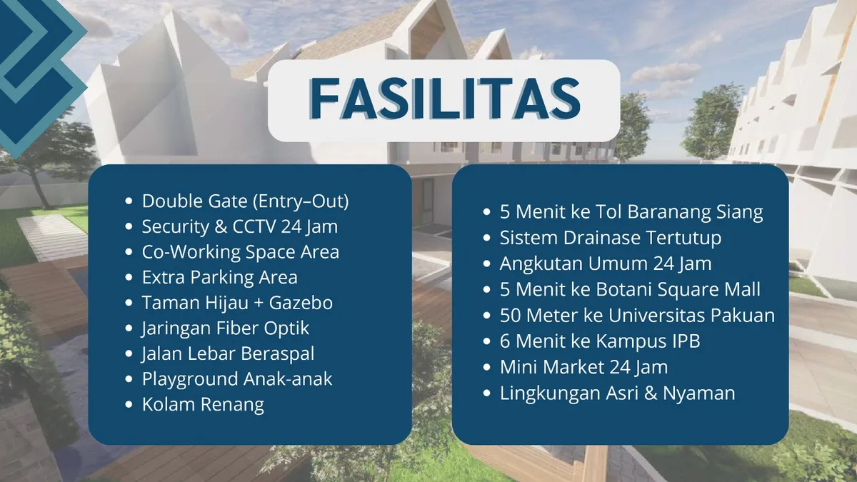 Fasilitas premium Grand Pakuan Bogor kolam renang dan lapangan tenis bersama