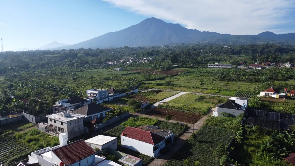 View kavling vila Cibening Pamijahan Bogor